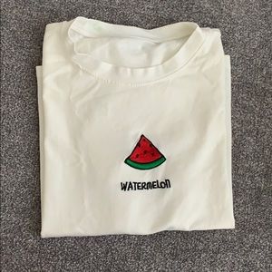Romwe watermelon tee